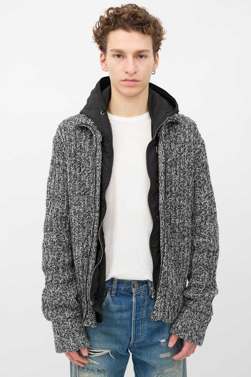 Dolce & Gabbana Knit 2-in-1 Jacket