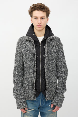 Dolce & Gabbana Knit 2-in-1 Jacket