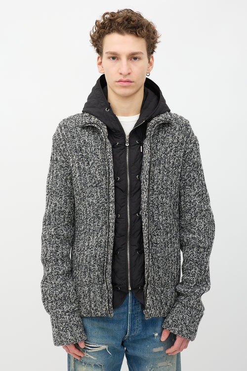 Dolce & Gabbana Knit 2-in-1 Jacket