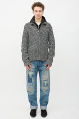 Dolce & Gabbana Knit 2-in-1 Jacket