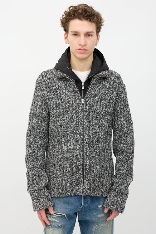 Dolce & Gabbana Knit 2-in-1 Jacket