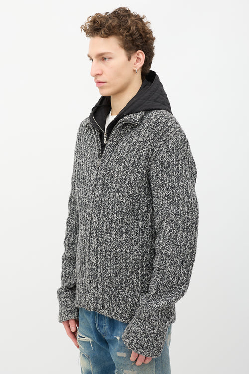 Dolce & Gabbana Knit 2-in-1 Jacket
