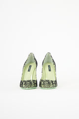 Dolce & Gabbana Lace & Patent Leather Pump