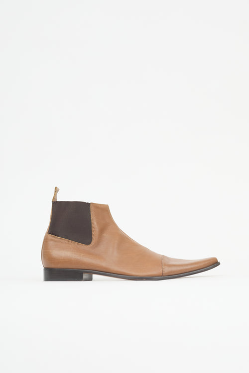 Dolce & Gabbana Leather Chelsea Boot