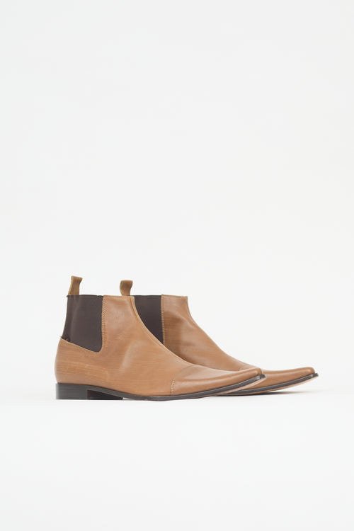 Dolce & Gabbana Leather Chelsea Boot
