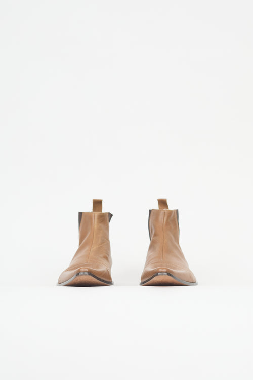 Dolce & Gabbana Leather Chelsea Boot