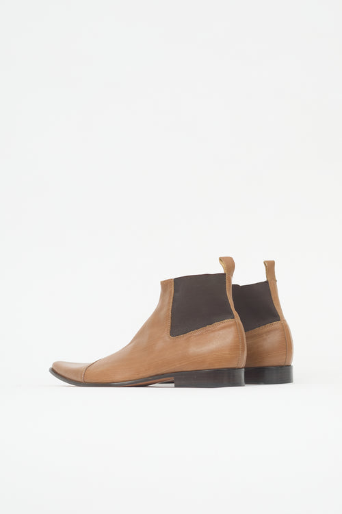 Dolce & Gabbana Leather Chelsea Boot