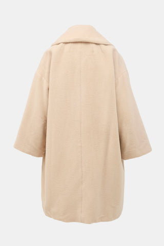 Dolce & Gabbana Mohair Double Breasted Coat