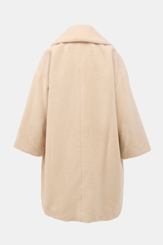 Dolce & Gabbana Mohair Double Breasted Coat