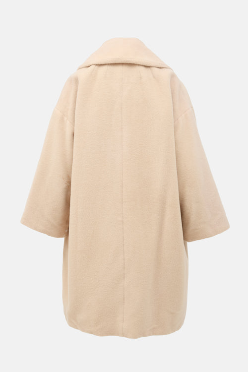 Dolce & Gabbana Mohair Double Breasted Coat