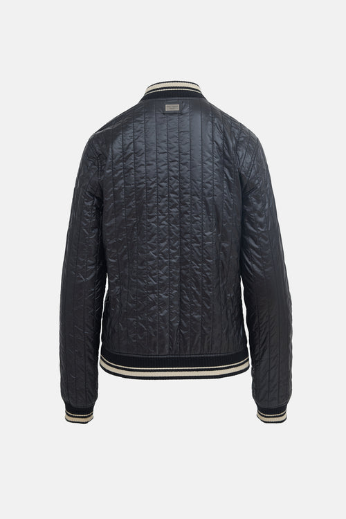 Dolce & Gabbana Nylon Bomber Jacket