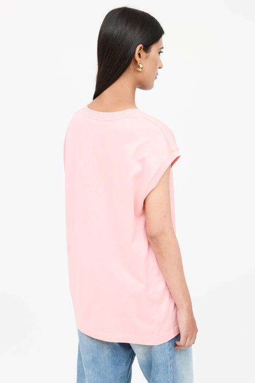 Dolce & Gabbana Logo Sleeveless T-Shirt