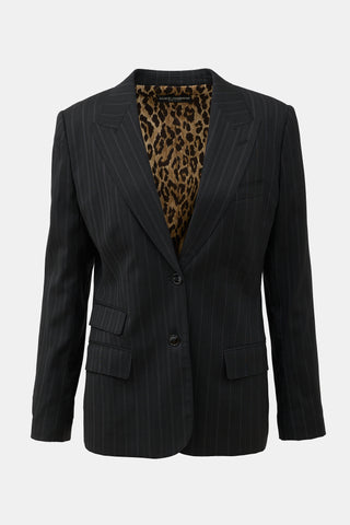 Dolce & Gabbana Pinstripe Blazer