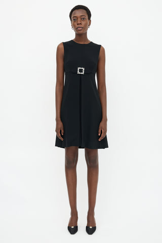 Dolce & Gabbana Pleated Layered Dress