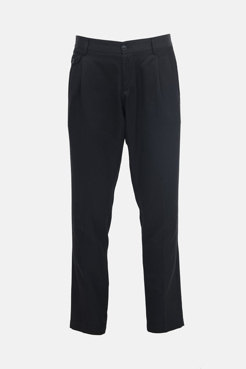 Dolce & Gabbana Pleated Tapered Leg Trouser