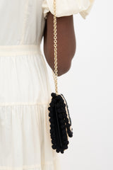 Dolce & Gabbana Raffia Embellished Love Bag