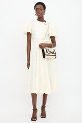 Dolce & Gabbana Raffia Embellished Love Bag