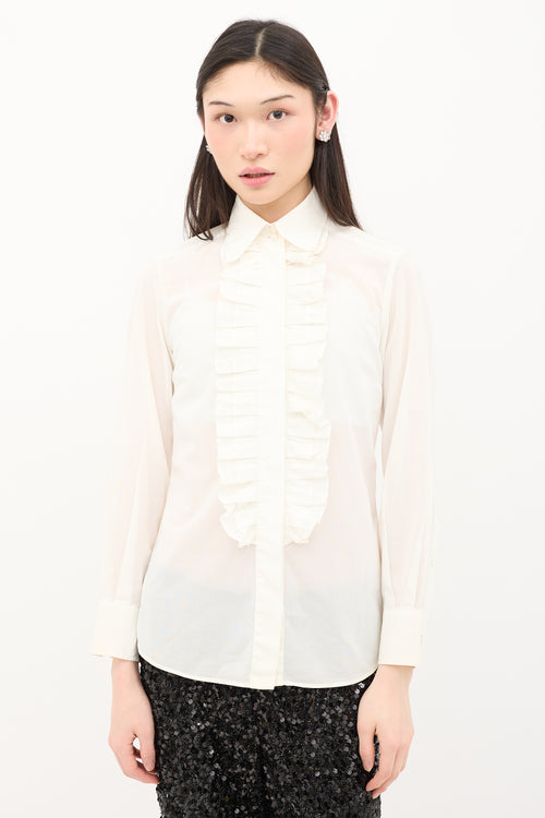 Dolce & Gabbana Ruffled Shirt