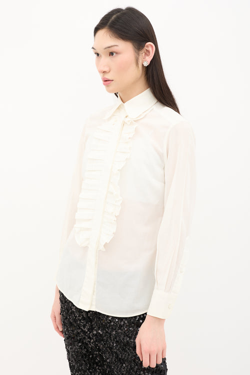 Dolce & Gabbana Ruffled Shirt