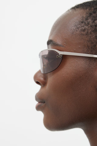Dolce & Gabbana Silver DG2126 D22 Sunglasses