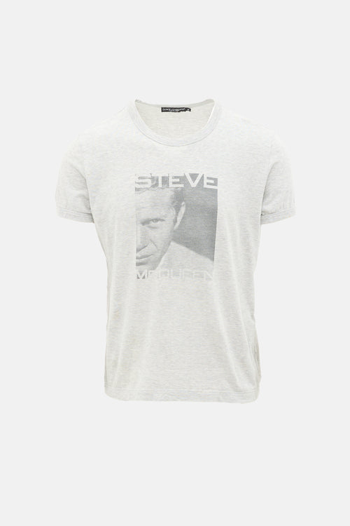 Dolce & Gabbana Steve McQueen Graphic T-Shirt