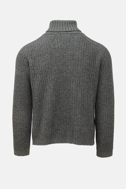 Dolce & Gabbana Wool Blend Turtleneck Sweater