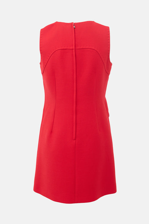 Dolce & Gabbana Wool Embellished Dress