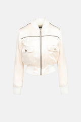 Dolce & Gabbana Silk Bomber Jacket