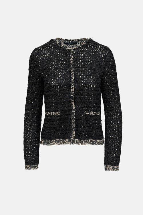 Dolce & Gabbana Loose Knit Cardigan