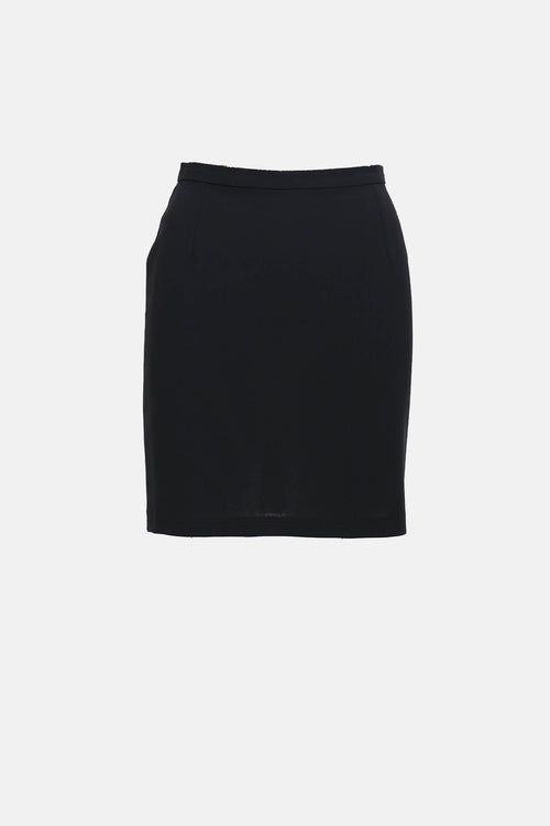 Dolce & Gabbana Wool Blazer Skirt Co-ord Set