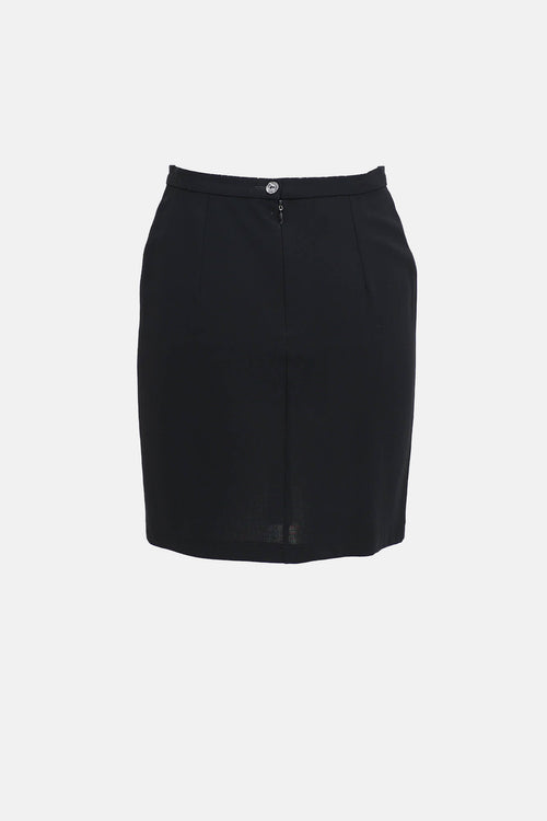 Dolce & Gabbana Wool Blazer Skirt Co-ord Set