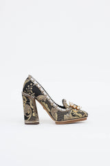 Dolce & Gabbana Brocade Heel