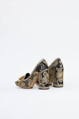 Dolce & Gabbana Brocade Heel