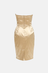 Dolce & Gabbana 2006 Bustier Midi Dress