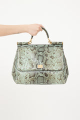 Dolce & Gabbana Printed Sicily Bag