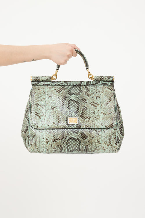 Dolce & Gabbana Printed Sicily Bag