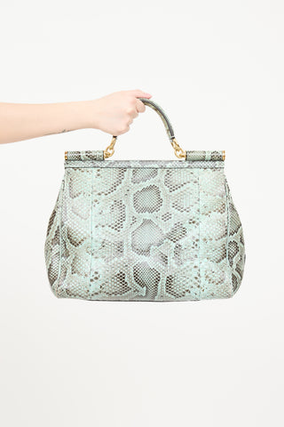 Dolce & Gabbana Printed Sicily Bag