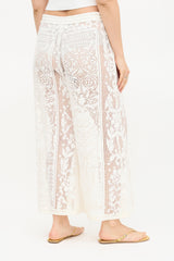 Dolce & Gabbana Crochet Lace Pant