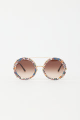 Dolce & Gabbana DG2198 Round Sunglasses