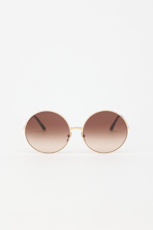 Dolce & Gabbana DG2198 Round Sunglasses