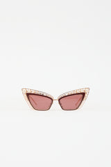 Dolce & Gabbana DG2254 Embellished Sunglasses