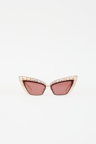 Dolce & Gabbana DG2254 Embellished Sunglasses