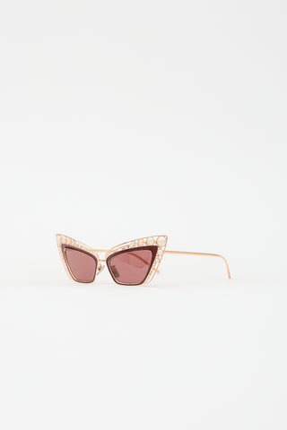 Dolce & Gabbana DG2254 Embellished Sunglasses