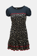 Dolce & Gabbana D&G Polka Dot Panelled Dress