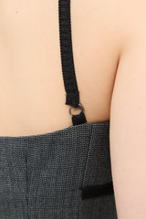 Dolce & Gabbana D&G Lace Panel Bustier Top