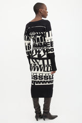 Dolce & Gabbana D&G Letters Sweater Dress