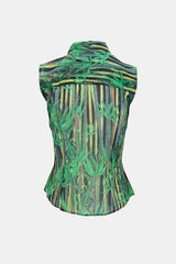 Dolce & Gabbana D&G Printed Sleeveless Shirt