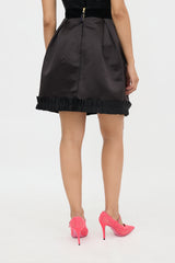 Dolce & Gabbana D&G Satin Pleated Skirt