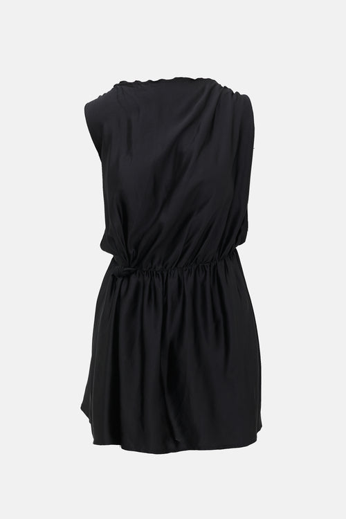 Dolce & Gabbana D&G Silk Satin Mini Dress