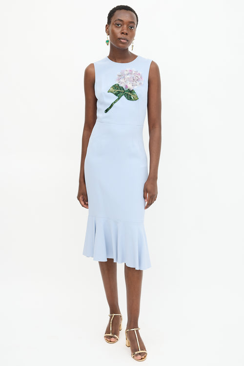 Dolce & Gabbana Floral Embellished Dress